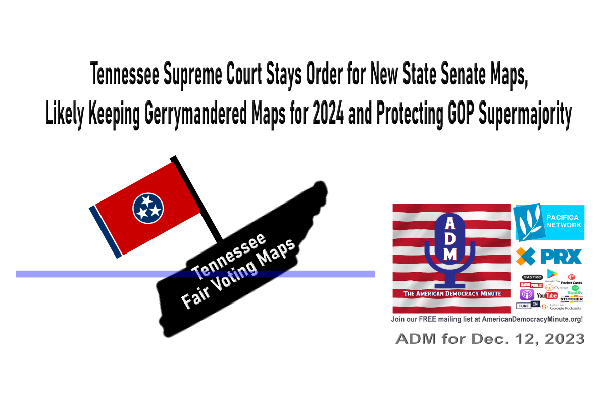 Tennessee Supreme Court Stays Order for New State Senate Maps, Likely ...