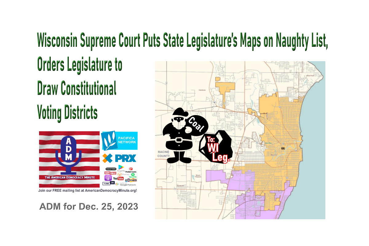 Wisconsin Supreme Court Puts State Legislature’s Maps on Naughty List ...