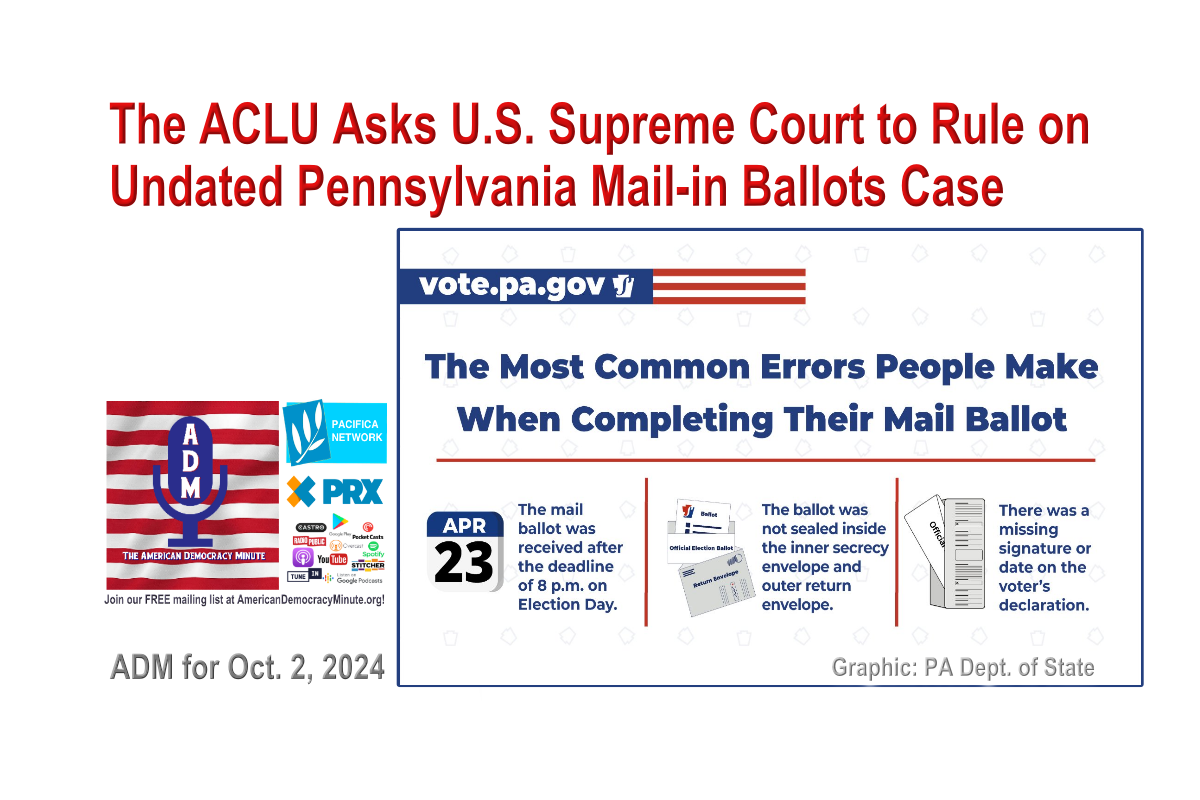 The ACLU Asks U.S. Supreme Court to Rule on Undated Pennsylvania Mail ...