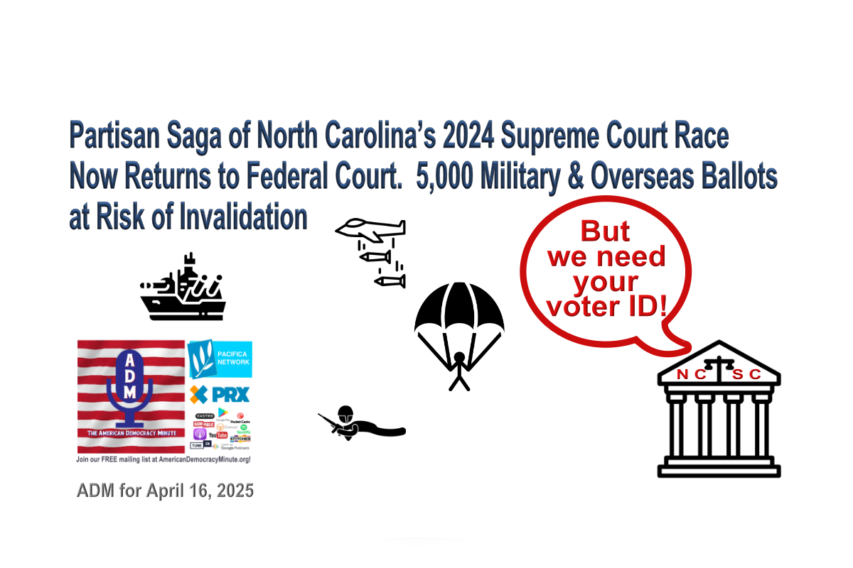 Partisan Saga of North Carolina’s 2024 Supreme Court Race Now Returns ...