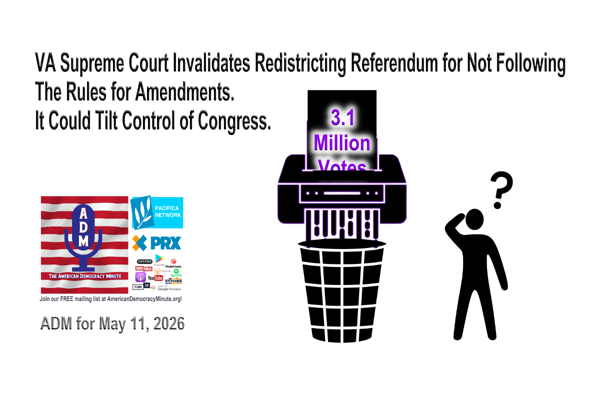 VA Supreme Court Invalidates Redistricting Referendum for Not Following ...